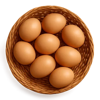 Куриные яйца